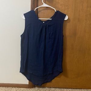 Cute Dark Blue Summer Top